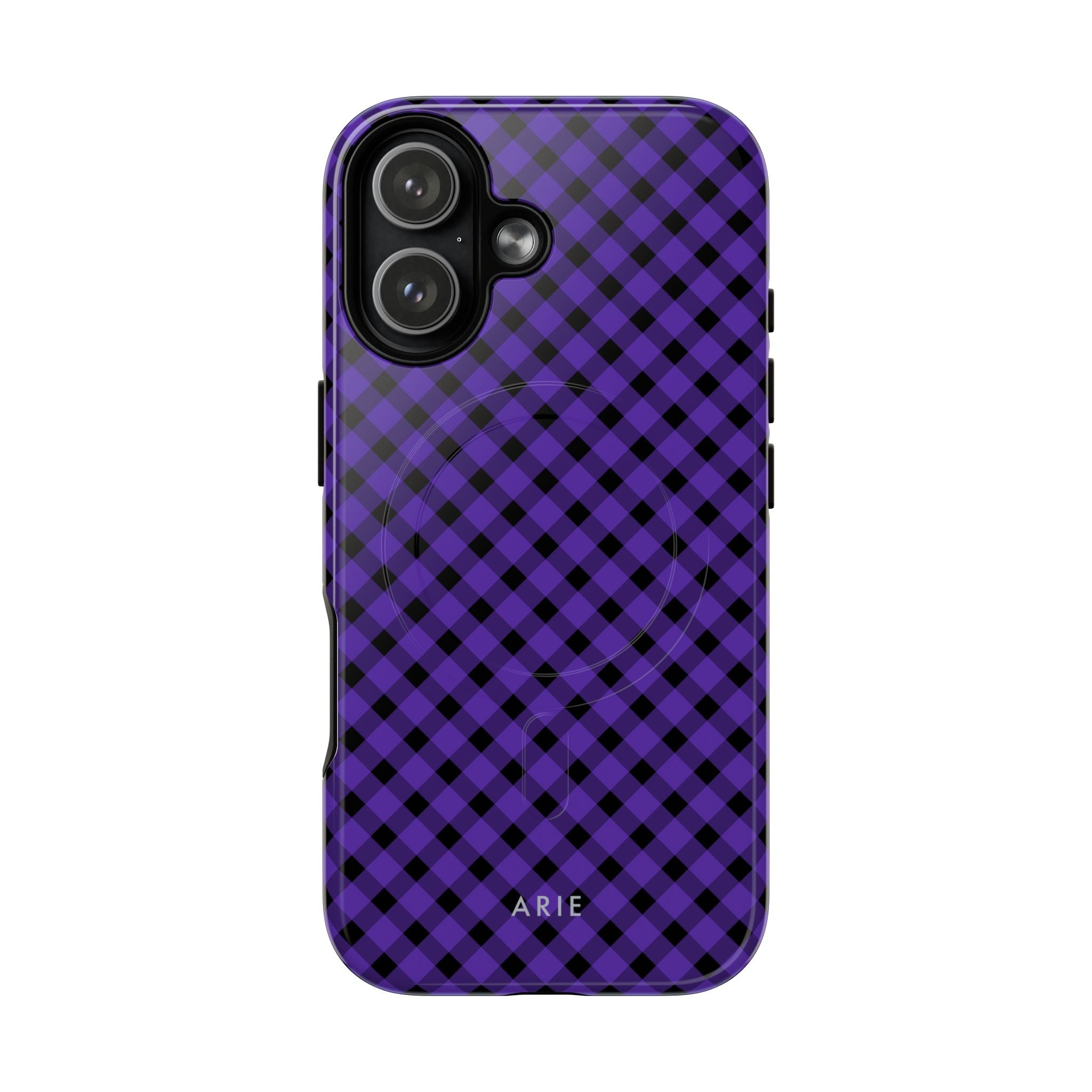 Midnight Violet Check