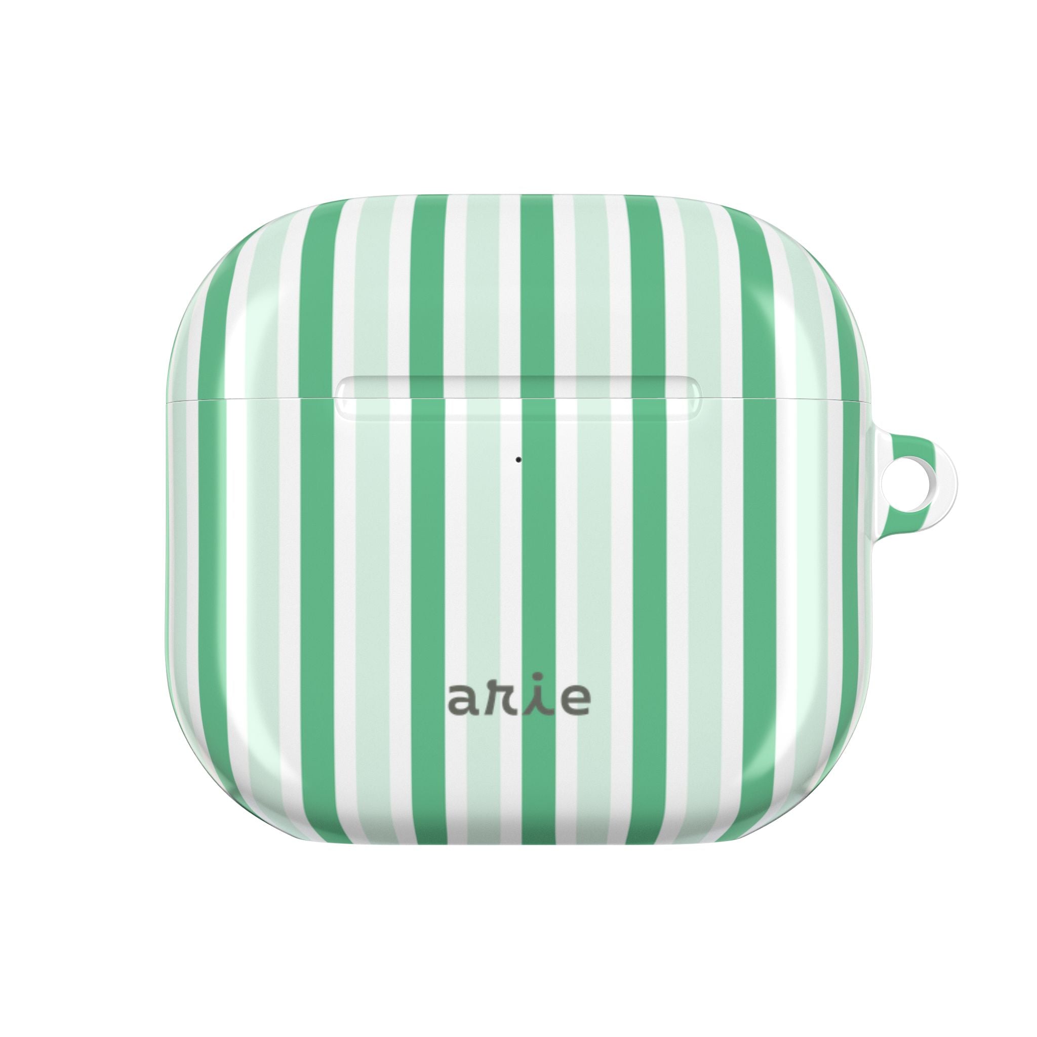 Mint Stripes AirPods Gen 4 Case