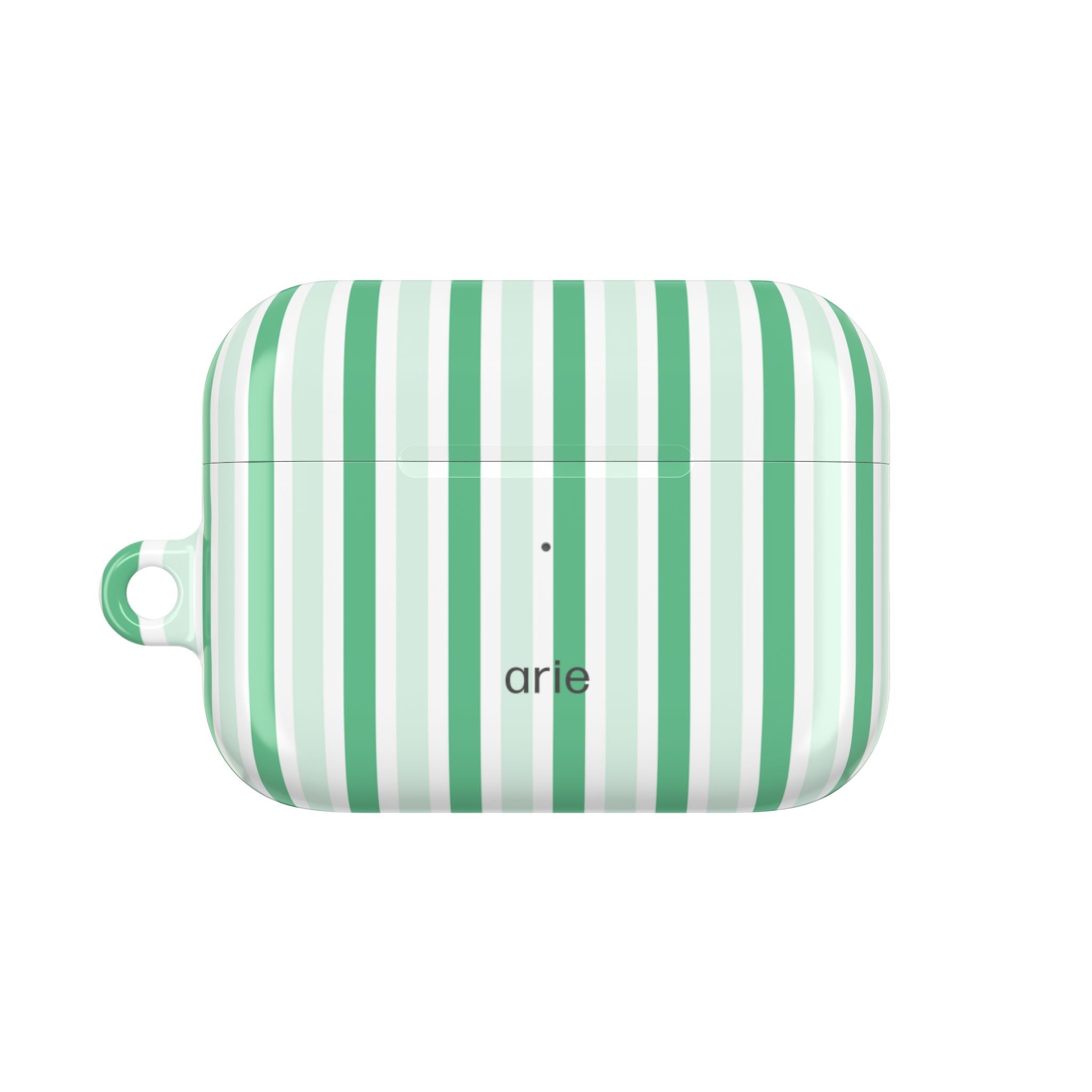 Mint Stripes AirPods Pro Gen 2 Case