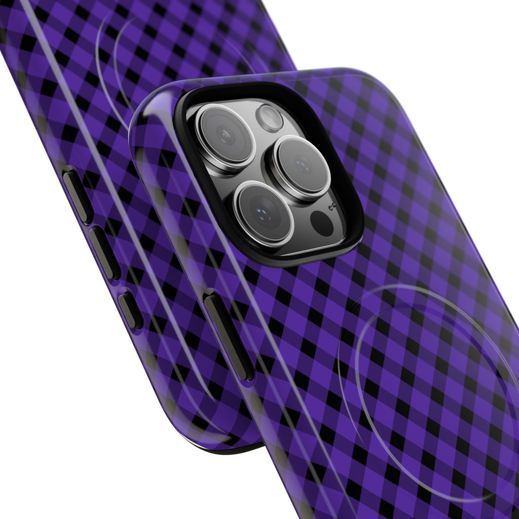 Midnight Violet Check