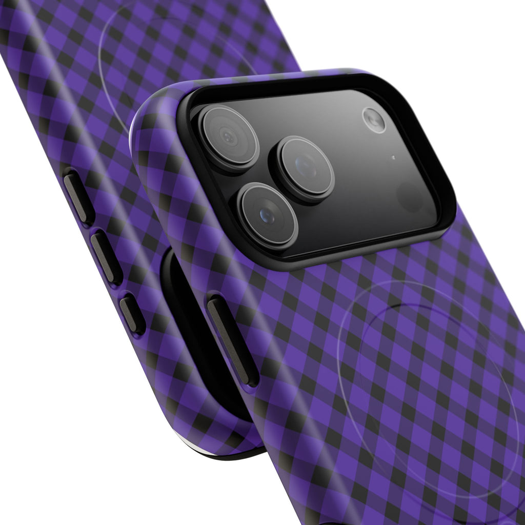 Midnight Violet Check