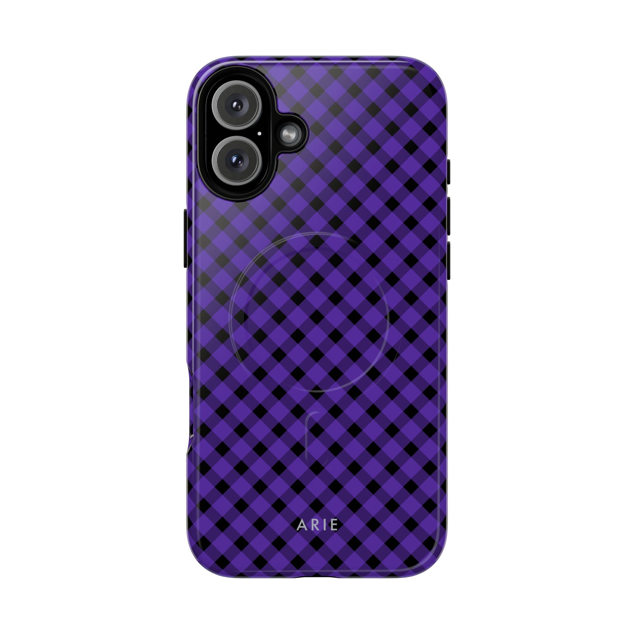 Midnight Violet Check