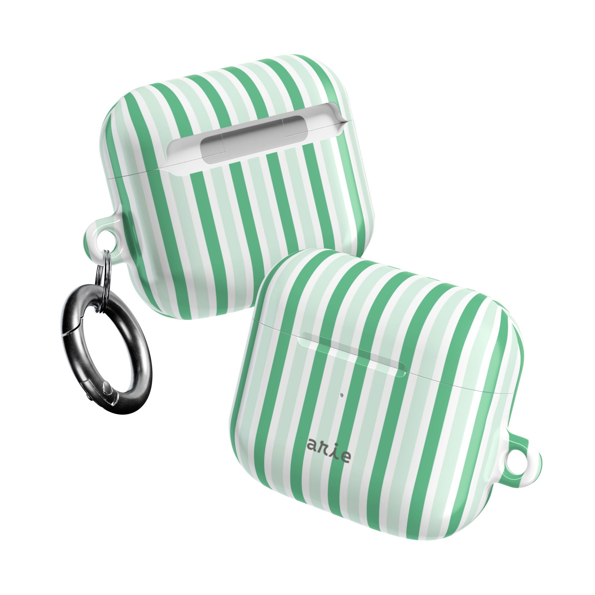 Mint Stripes AirPods Gen 3 Case
