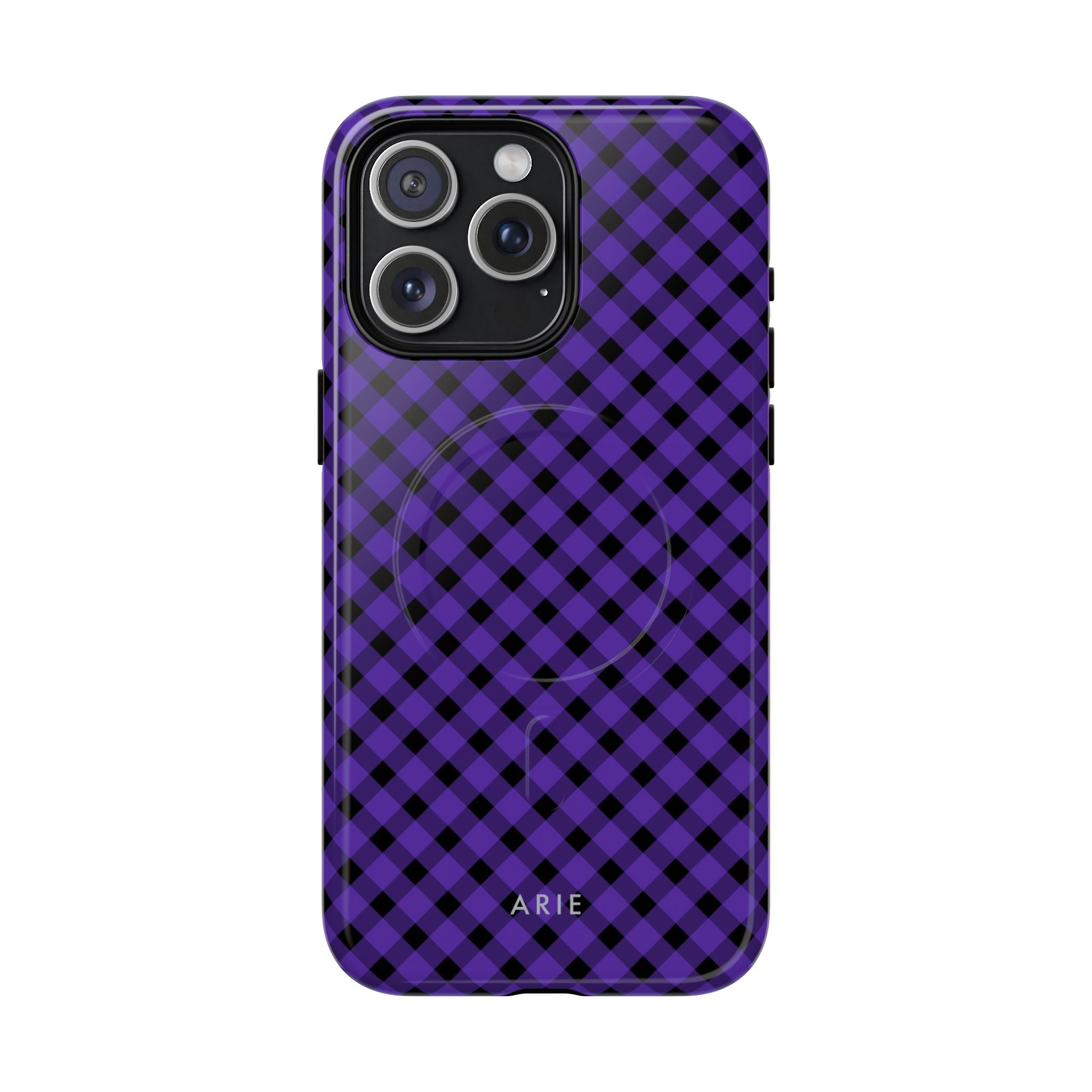 Midnight Violet Check