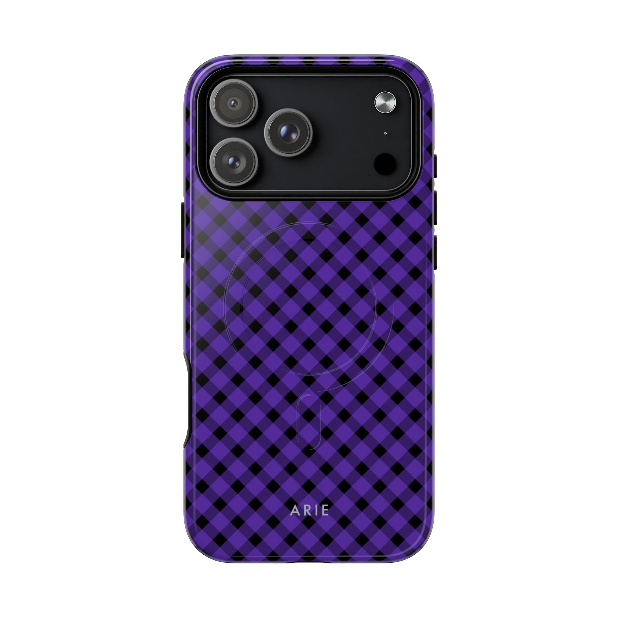 Midnight Violet Check