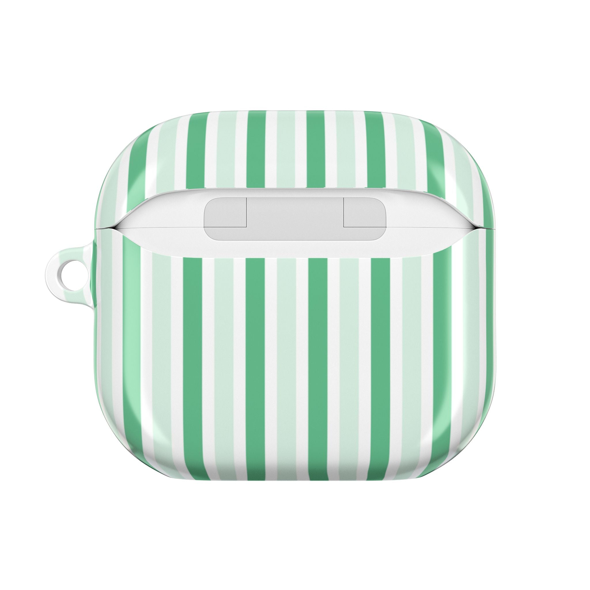 Mint Stripes AirPods Gen 4 Case
