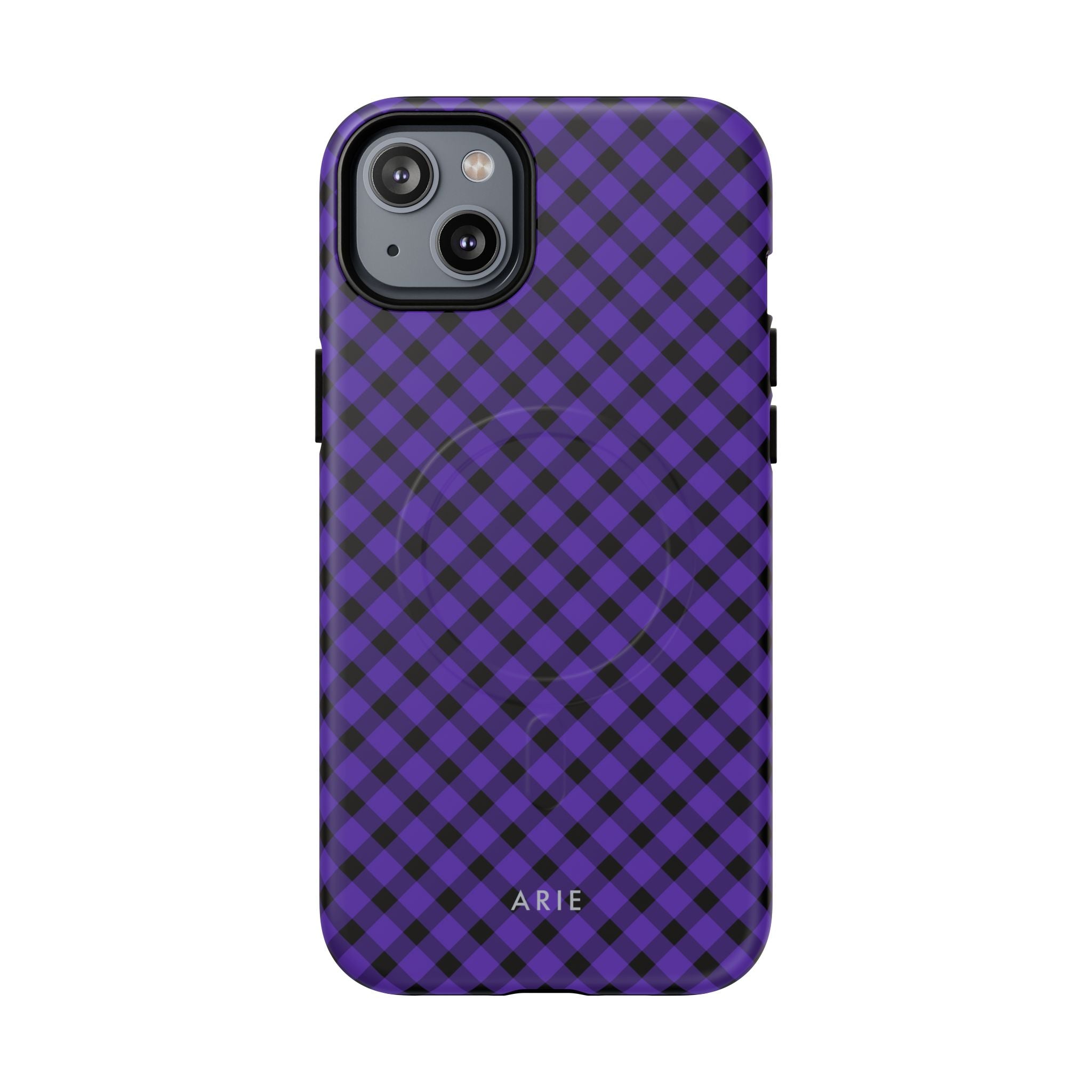 Midnight Violet Check