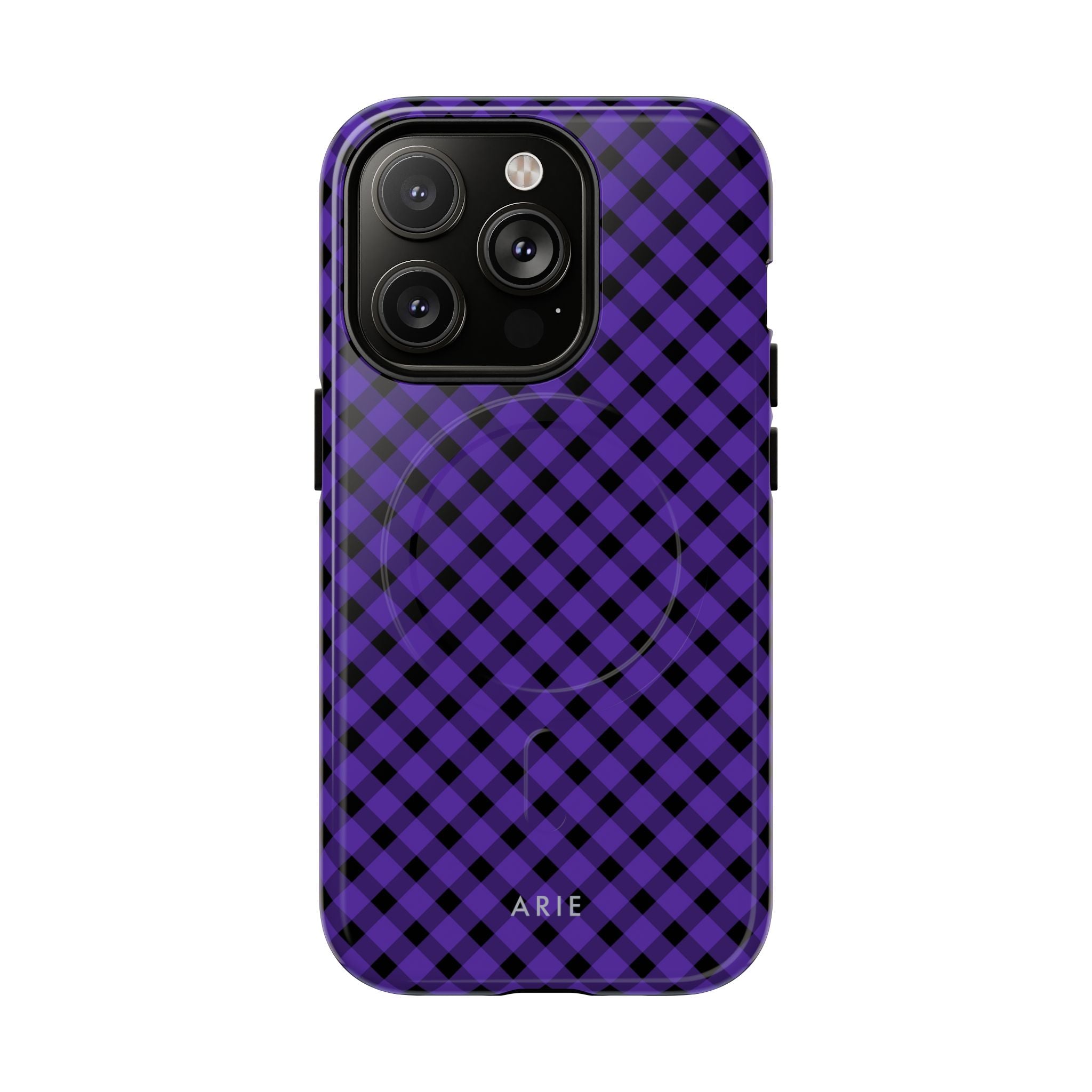 Midnight Violet Check