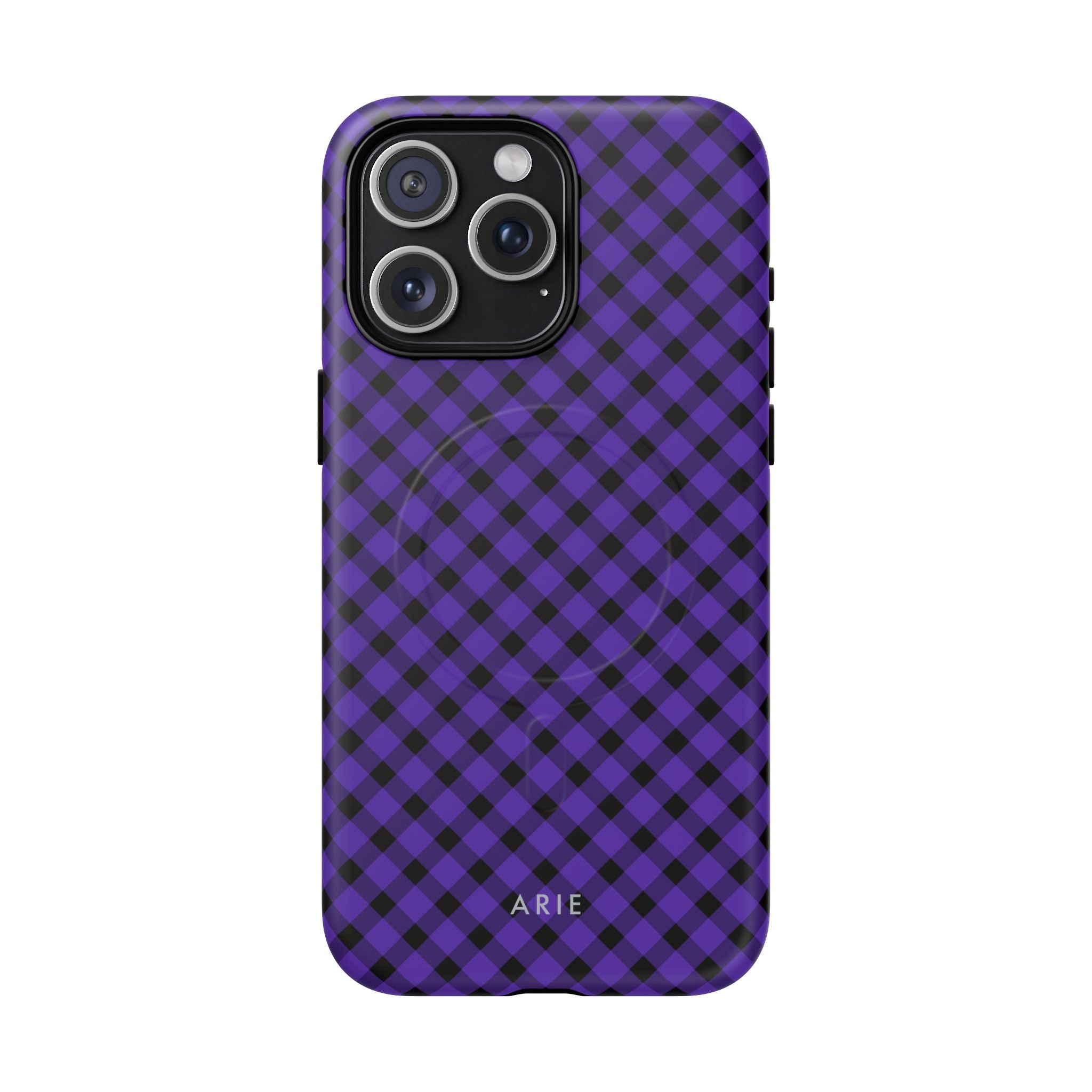 Midnight Violet Check