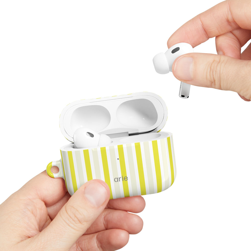 Lemonade Stripes AirPods Pro Gen 2 Case