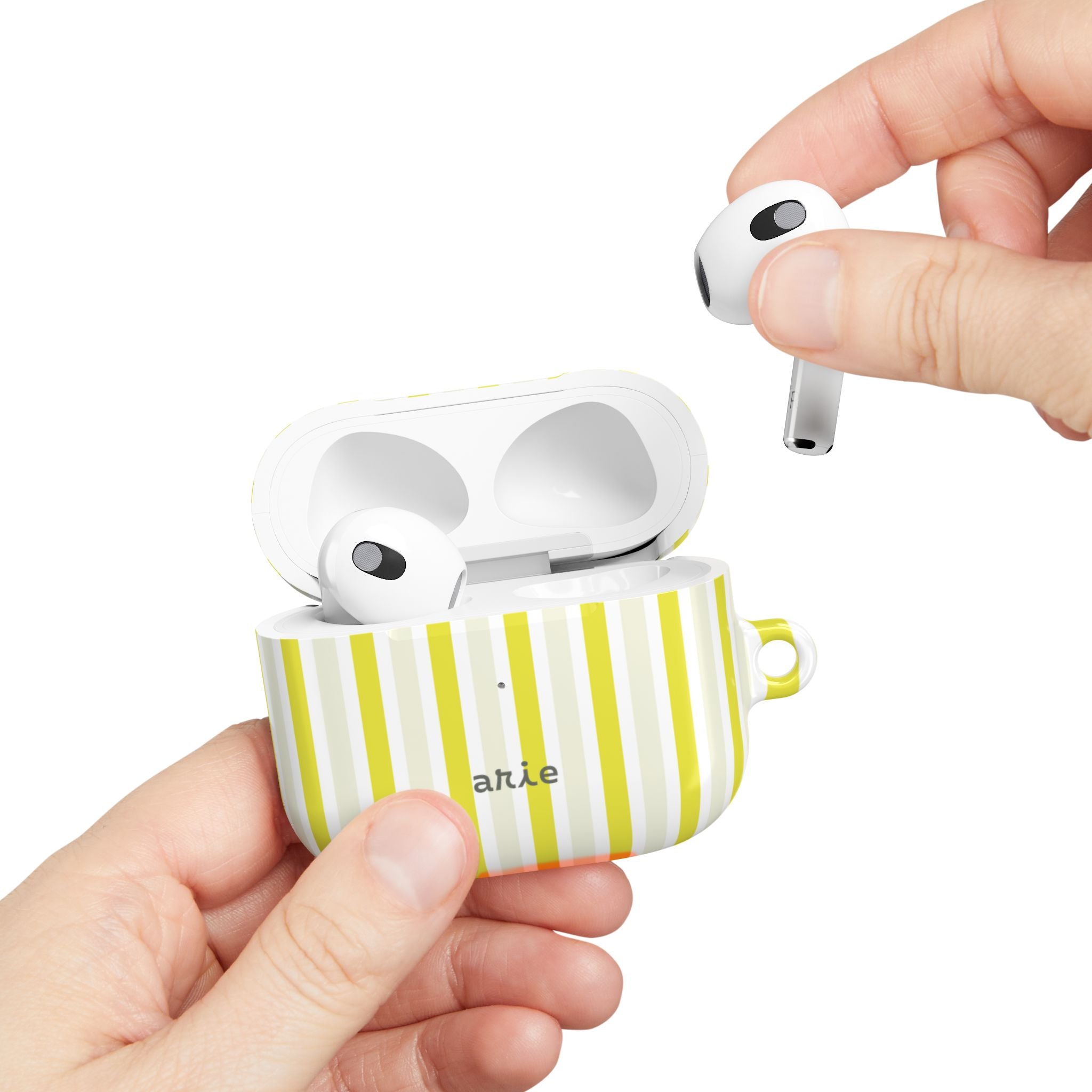 Lemonade Stripes AirPods Gen 3 Case