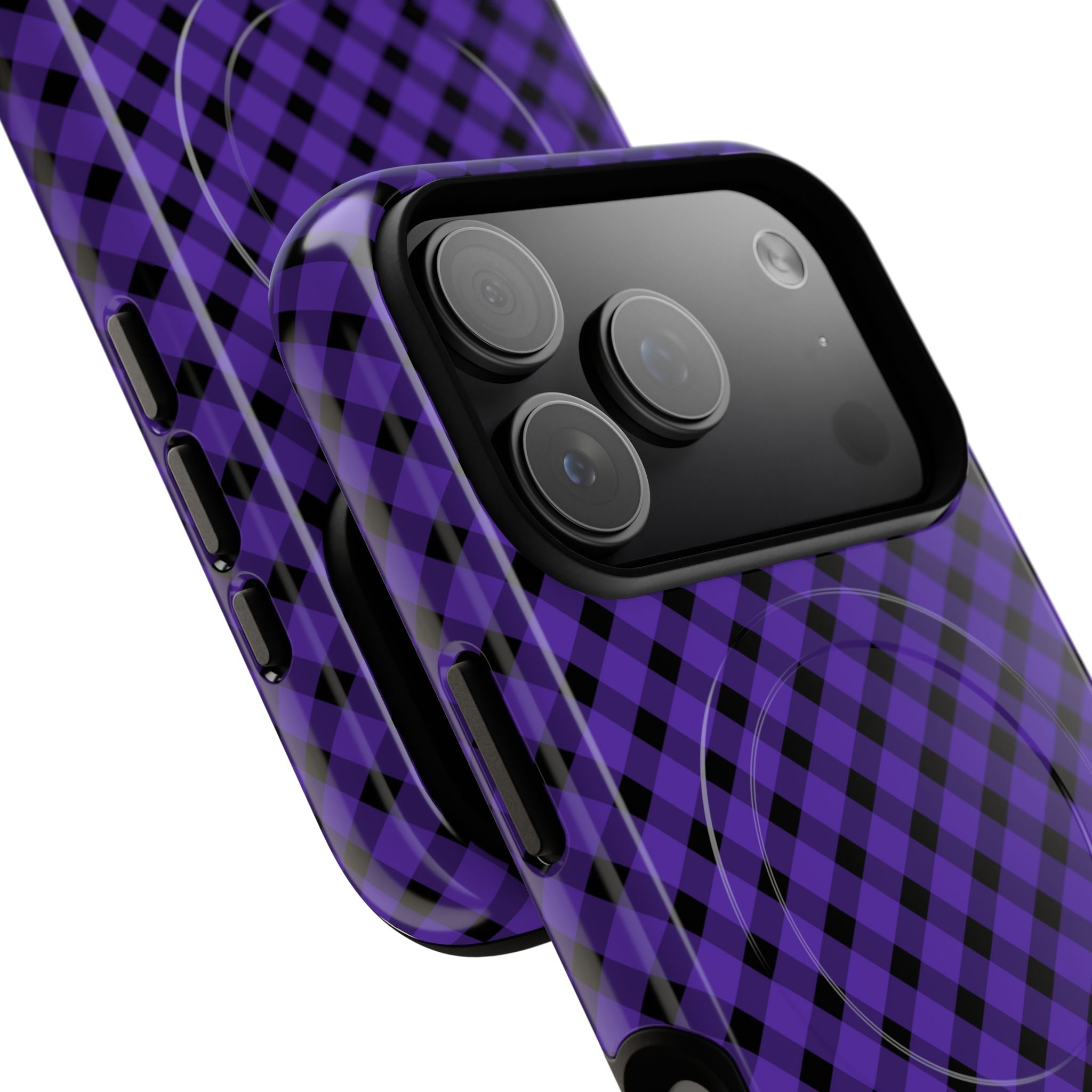 Midnight Violet Check
