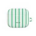 Mint Stripes AirPods Gen 3 Case