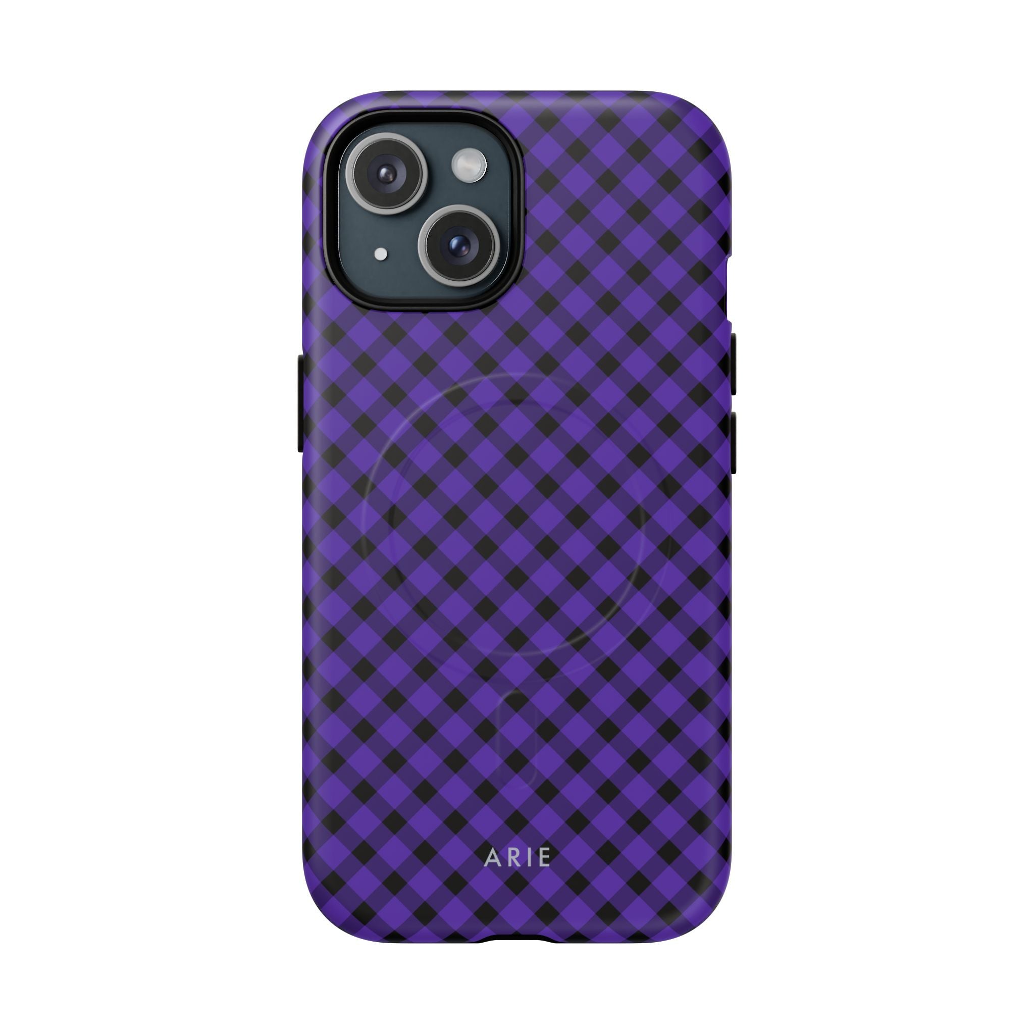 Midnight Violet Check