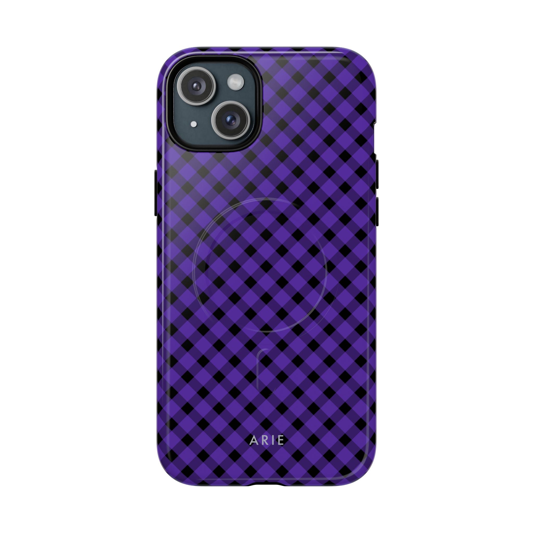 Midnight Violet Check