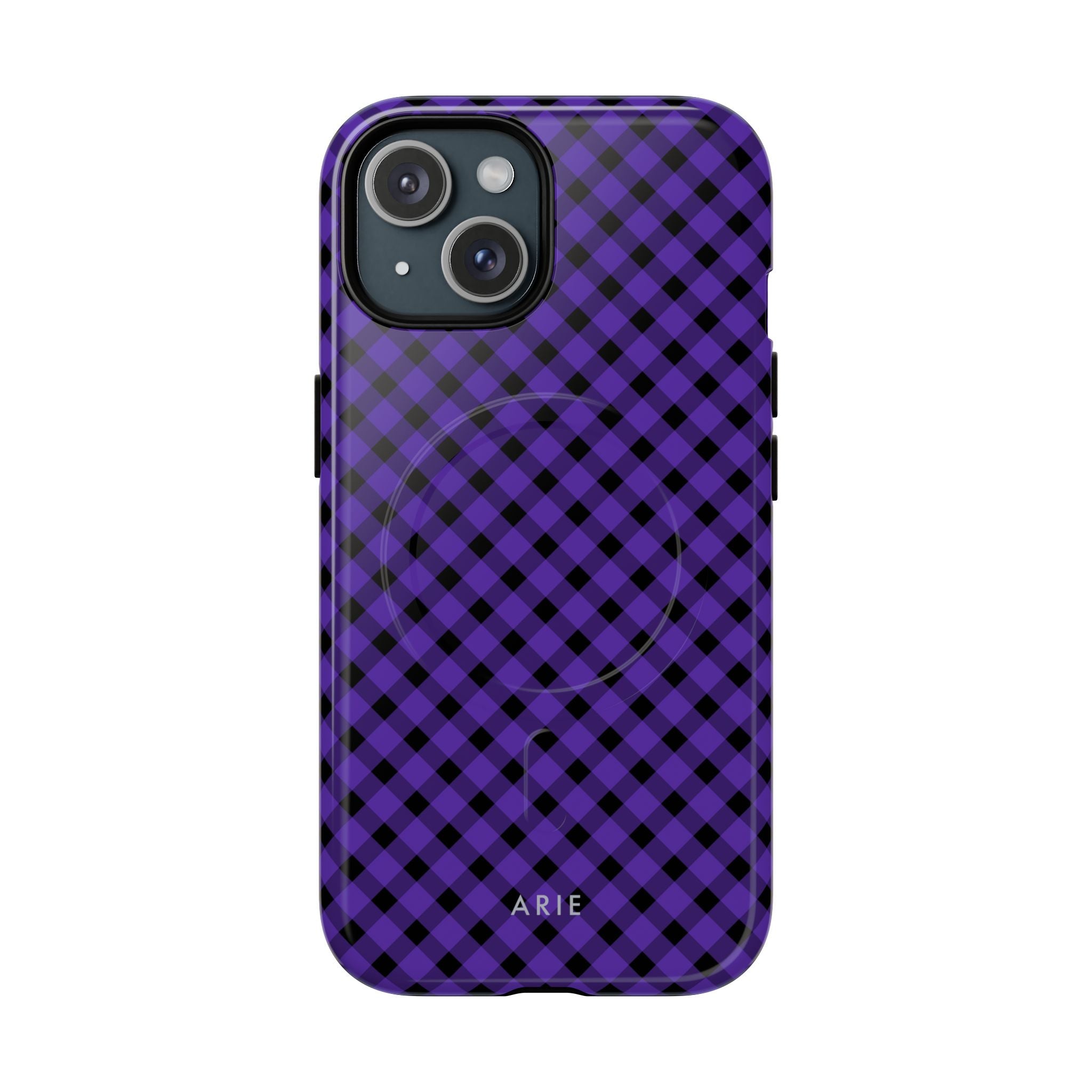 Midnight Violet Check