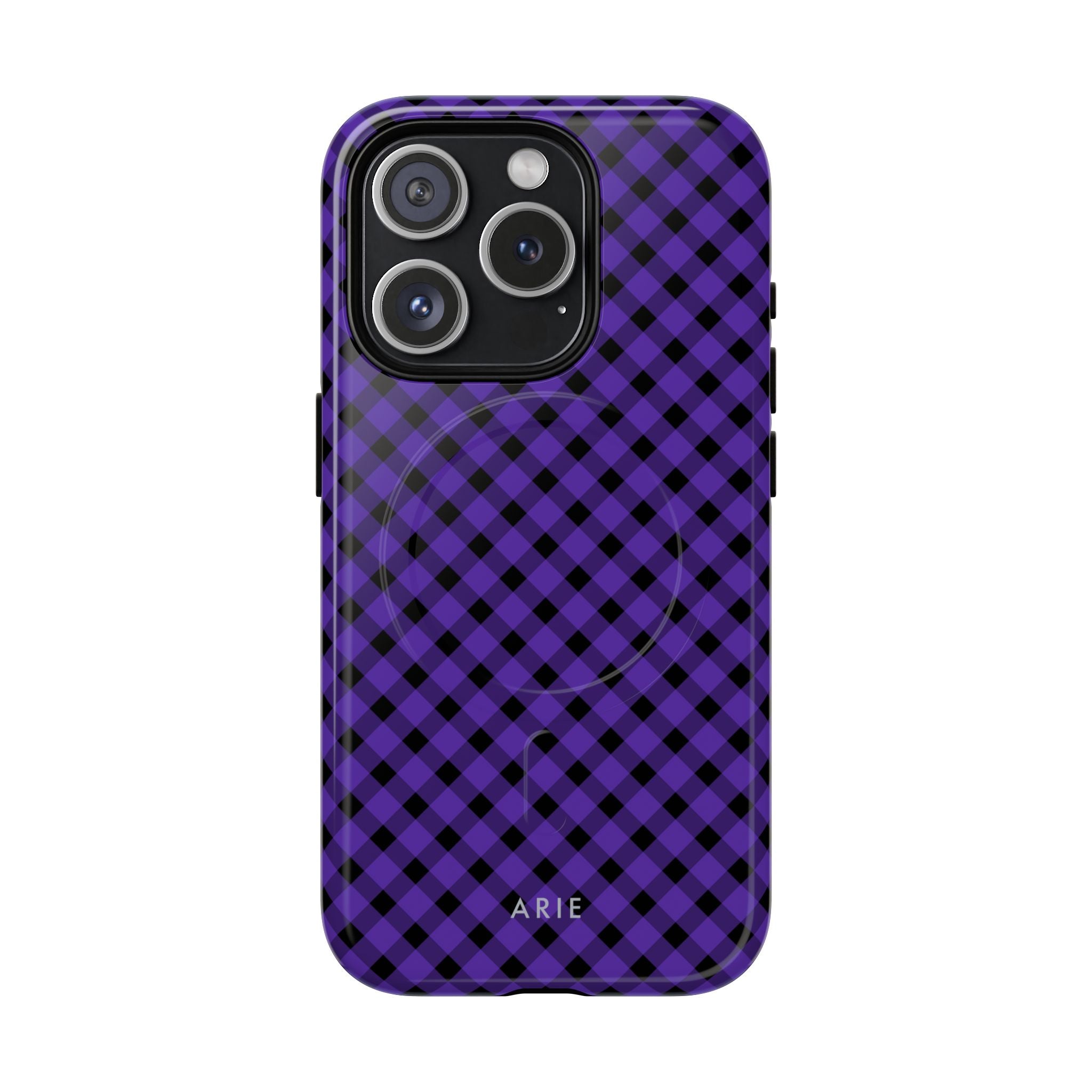 Midnight Violet Check