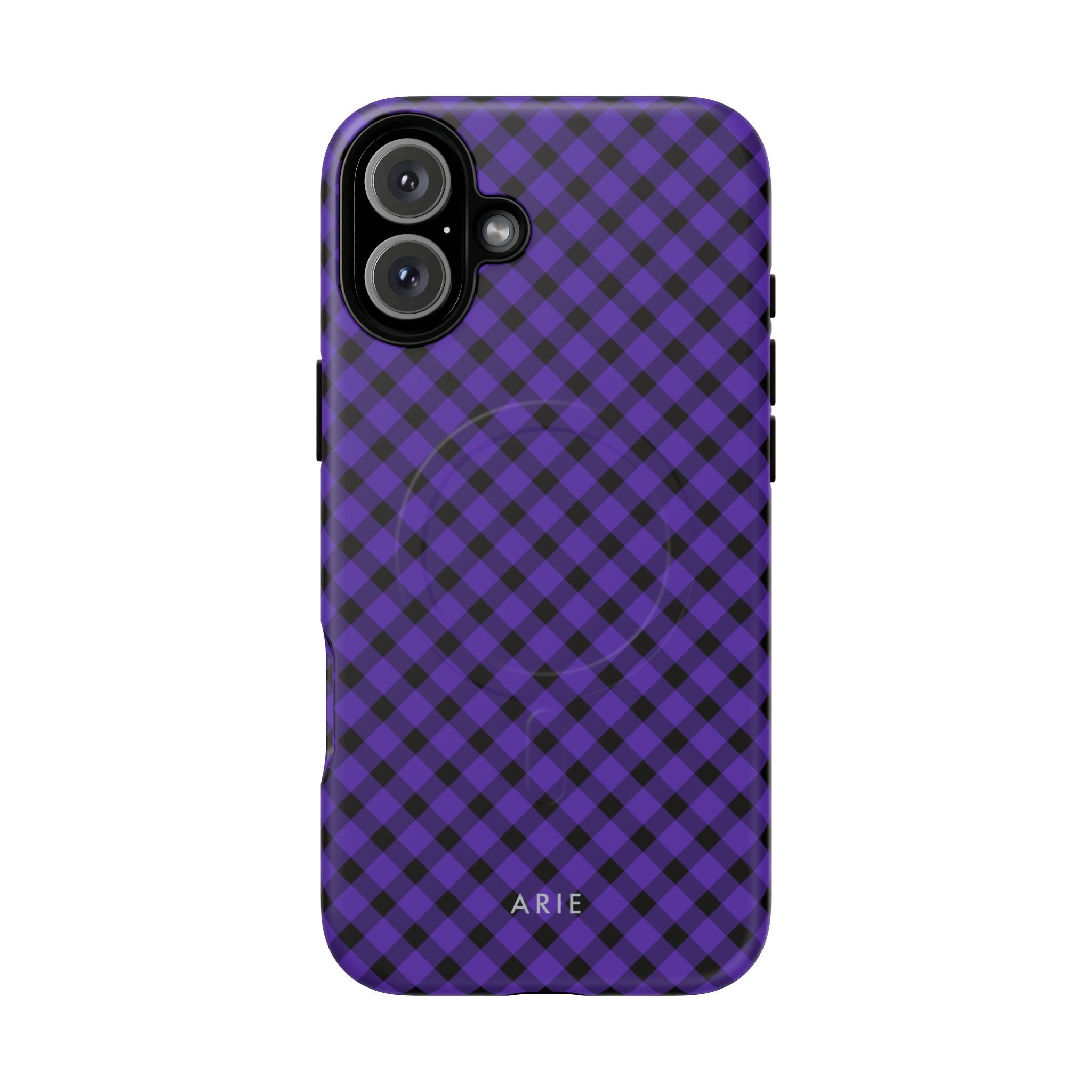 Midnight Violet Check
