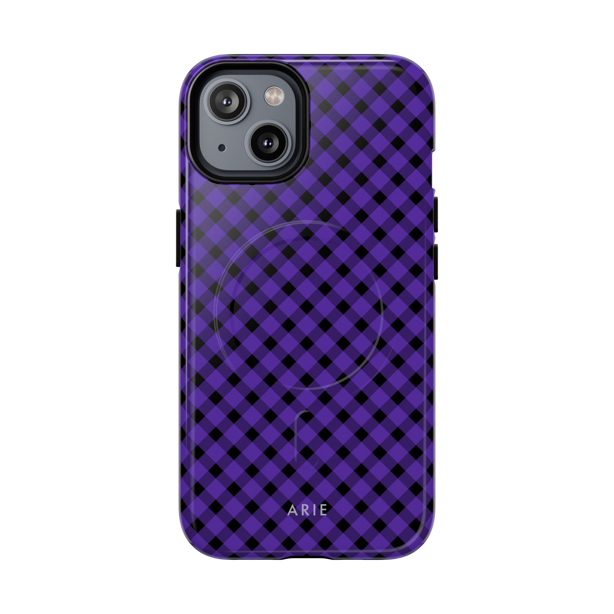 Midnight Violet Check