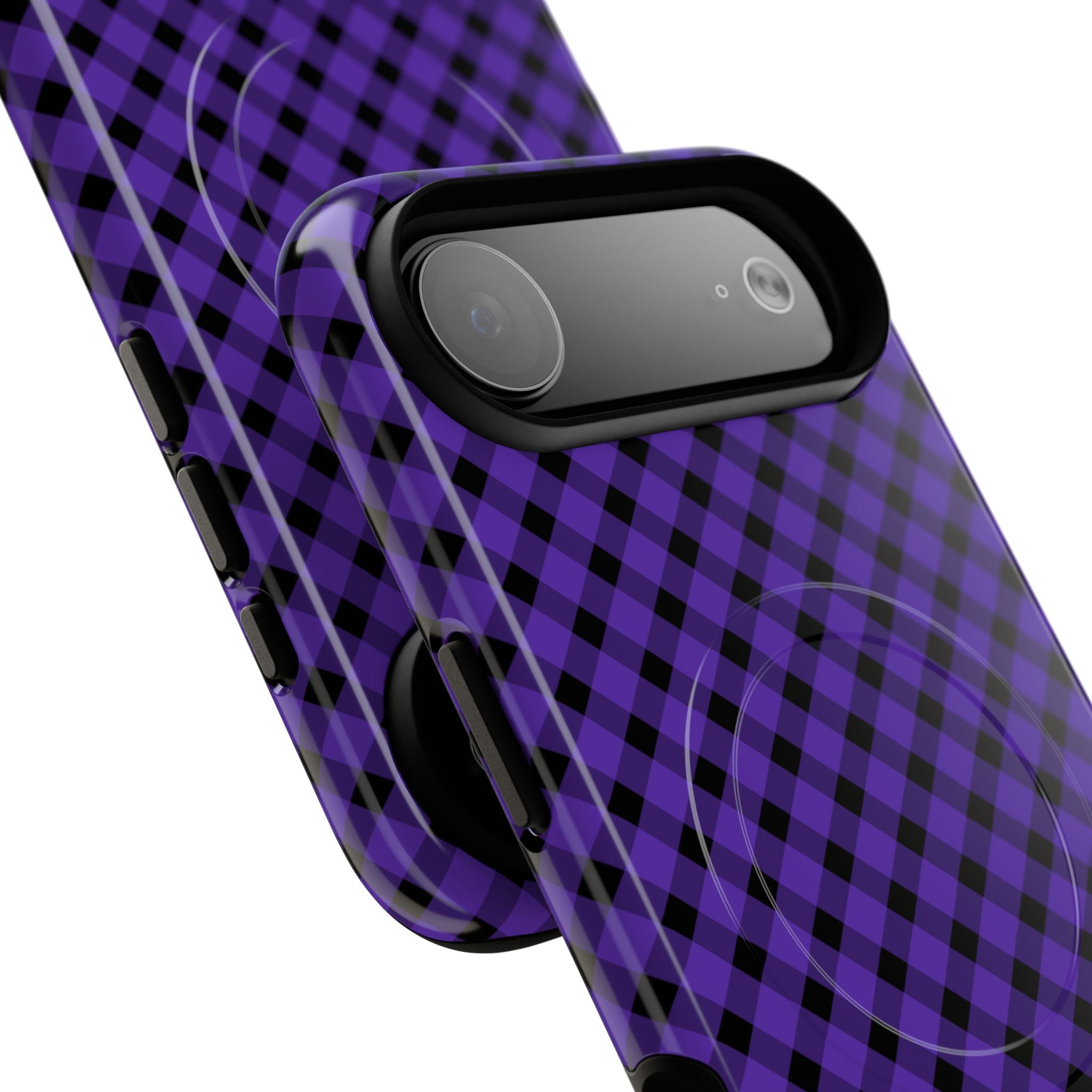 Midnight Violet Check