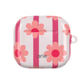 Rosy Stripes AirPods Gen 4 Case