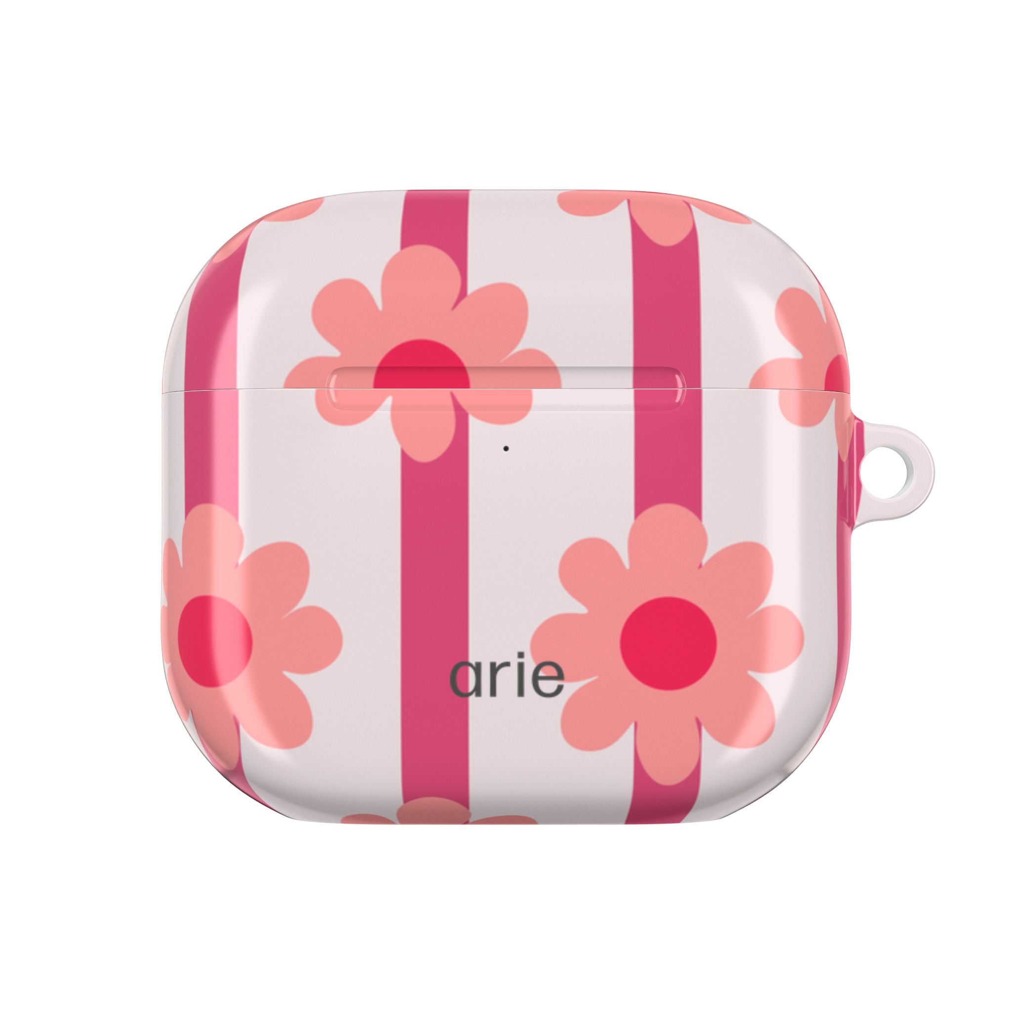 Rosy Stripes AirPods Gen 4 Case