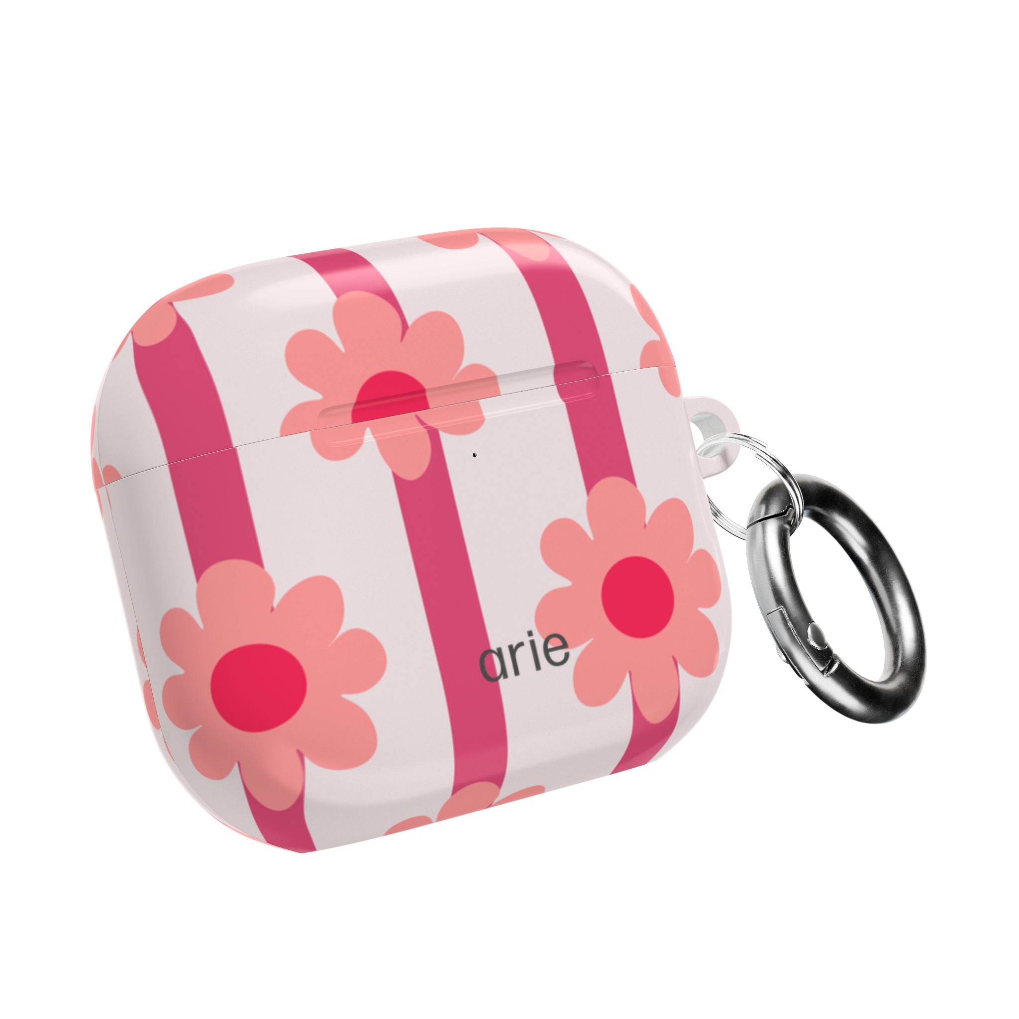 Rosy Stripes AirPods Gen 4 Case